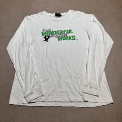 Beams T ロンt 長袖tシャツ　白　ホワイト　M