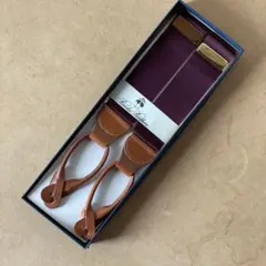 GLAD HAND & CO.ジャガードサスペンダーネイビー - メルカリ