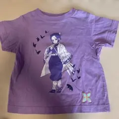 鬼滅の刃 胡蝶しのぶ Tシャツ パープルのサムネイル