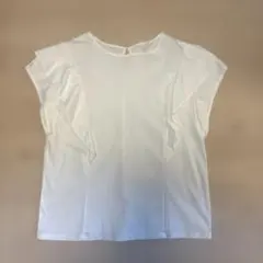 NOLLEY'S フリル袖 Tシャツ ホワイト 38のサムネイル