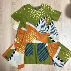 【新品タグ付】衣丈路 コットンワンピース Mサイズ