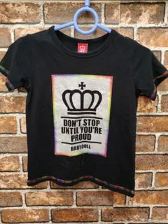 キッズ❁BABYDOLL❁Tシャツ❁ブラック❁130センチ