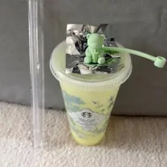 スタバ カラーチェンジングリユーザブルコールドカップ　ベアリスタ キャップセット