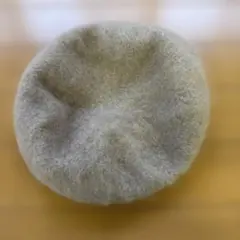 ca41a ベレー帽 日本製 ベージュ