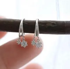 492 シルバー ピアス ダイヤ ジュエリー 韓国 結婚式 ブライダル
