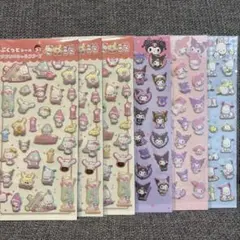 新品未開封⭐️サンリオ ぷくっとシール 6枚セット