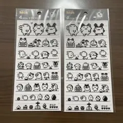 たまごっち　シール　ドット絵