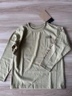 The North Face キッズ　ロンT カーキ