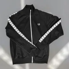 FRED PERRY フレッドペリー トラックジャケット ジャージ ブラック M