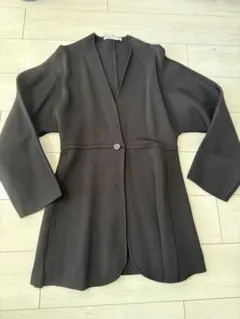 ZARA ザラ　ノーカラージャケット　新品未使用タグなし