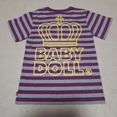 新品タグ付【BABYDOLL/ベビードール】110cm 半袖 Tシャツ ボーダーのサムネイル