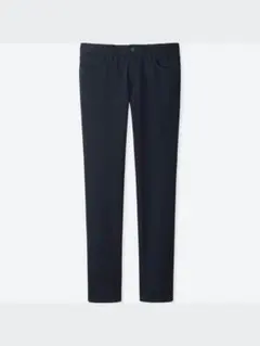 ユニクロ ストレッチスキニーフィットテーパードカラージーンズ ネイビー 31