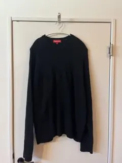 supreme cashmere sweater black XL - メルカリ