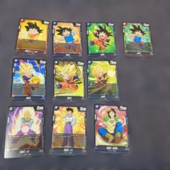 ドラゴンボール トレーディングカード6枚セット - メルカリ