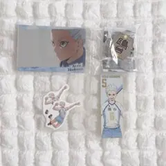 ハイキュー　星海光来　まとめ売り　校章ピンバッジ　くら寿司　ステッカー