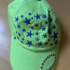 AFB キャップ ライムグリーン スター刺繍 AFB キャップ ライムグリーン スター刺繍 - メルカリ