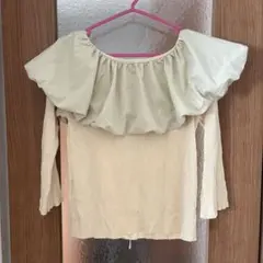 MAJESTIC LEGON オフショル リブトップス