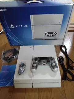 PS4 本体 500GB Glacier White - メルカリ