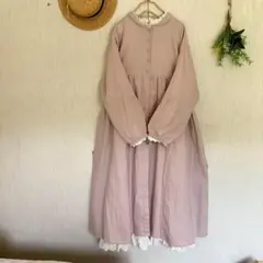 つけ襟 ロングワンピース