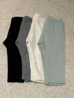 【きなこもっち様専用】ユニクロ　レギンス　80 保育園着　4本セット