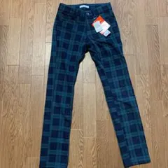 Right-on　ライト-オン　チェック柄　パンツ　暖かい　Sサイズ
