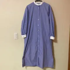 GU長袖シャツワンピース