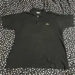 CHEMISE LACOSTE 半袖ポロシャツ ブラック