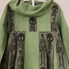 ★冬物最終値引き★マライカ　スカルプリントワンピース