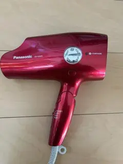 Panasonic ヘアドライヤー EH-NE14 レッド 取扱説明書付き - メルカリ