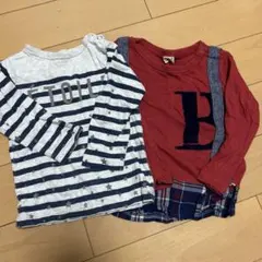 長袖Tシャツ 90cm 2枚組