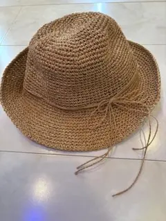 ナチュラル雑材ハット