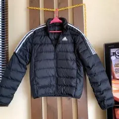ぷすぷす様専用adidas ブラック ダウンジャケット