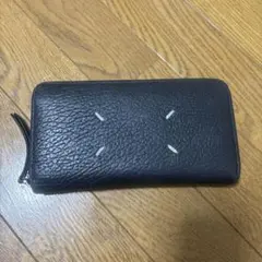 Maison Margiela ブラックレザー長財布