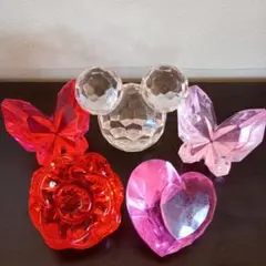 ≪クリスタルガラス風≫大5個セット