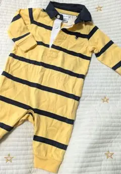 RalphLauren　ボーダーロンパース
