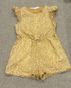 H&M キッズ　オールインワン　ジャンプスーツ　ショートパンツ　98cmのサムネイル