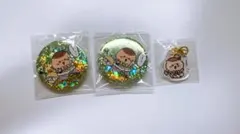 まじかるちいかわ 缶バッジ アクリルチャーム くりまんじゅう