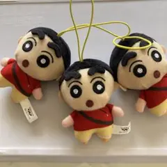 クレヨンしんちゃん　超華麗！灼熱のカスカベダンサーズ　ぬいぐるみ3体セット