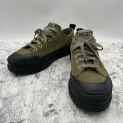 DIESEL ディーゼル ダブルソール 牛革 本革 レザースニーカー
