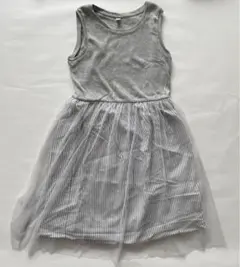 ワンピース　ユニクロ　140 女の子　チュール