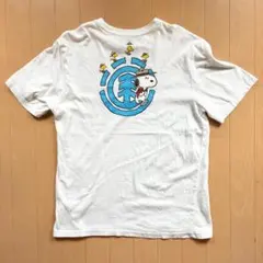 穴あり　ELEMENT SNOOPY　コラボ　半袖Tシャツ　サイズSのサムネイル