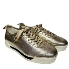 ⭐️新品未使用品⭐️オニツカタイガー メキシコ66 厚底 ゴールド 27.0