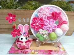 ♥33♥感謝価格♡*桜飾りとうさぎちゃん**♡♥
