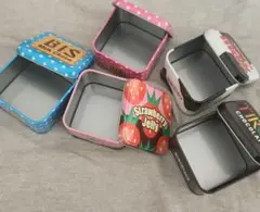チロルチョコ　空き缶 5個セット