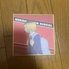 ハイキュー 音駒高校 孤爪研磨 色紙