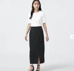 カットソーナローミディスカート