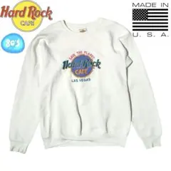 Hard Rock Cafe LAS VEGAS USA製スウェットトレーナー