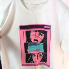 90s ビンテージ 蛭子能収 イラストTシャツ キャーすてき ヌード裸