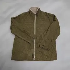 オリーブグリーン キルティングジャケット