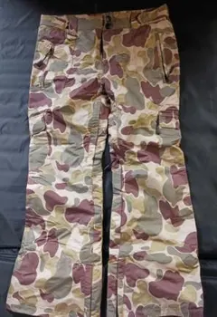 カモフラージュ スノーボードパンツ